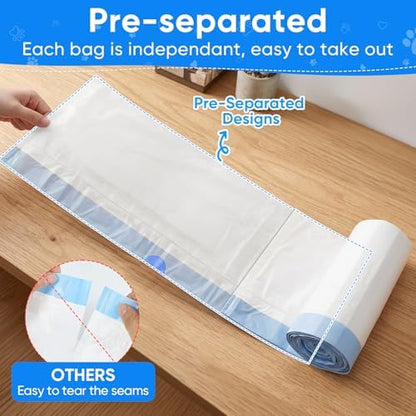 66 Count Large Litter Box Bags,36" X 18" Cat Litter Box Liners - Image 5