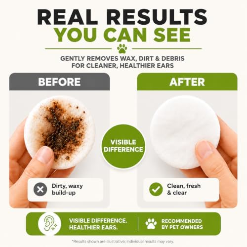 Mighty Petz Dog Ear Cleaner – Pet Ear Wash to Support Itchy, Infection Prone Ears, Yeast and Wax. Advanced & Gentle Otic Cleaning Solution. Ear Drops for Dogs and Cats - 8 oz - Image 5