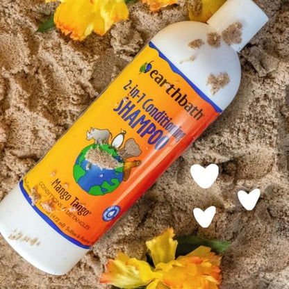 earthbath Mango Tango 2-in-1 Conditioning Shampoo & Spritz, (1 Set) - Image 5