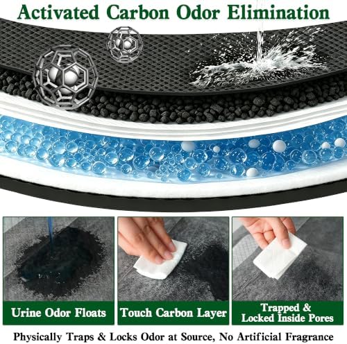 Charcoal Dog Pee Pads Extra Large 30“x36”, Holds 10 Cups 40ct - Image 3