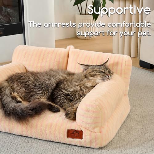 Hollypet Small Dog Large Cat Bed Puppy Couch Beds for Pets up to 25 lbs - Image 4