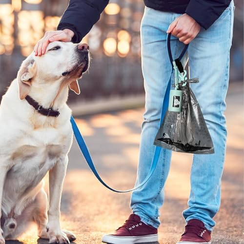 SVD.PET Dog Poop Bags Rolls with Hands-free Waste Bag Holder, 900 Bags - Image 6