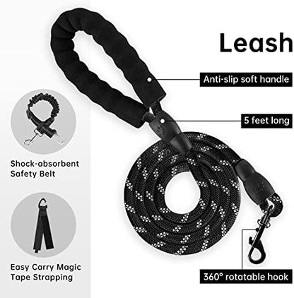 IVY&LANE No Pull Dog Harness for Large Dogs,Reflective Dog Vest Harness - Image 3