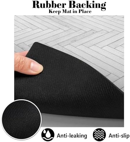 Dog Food Mats for Floors Absorbent, Pet Cat Food Mat - Quick Dry Dog Bowl Mats for Food and Water, Eco-Friendly Boho Pet Supplies 12" x 20" - Image 4