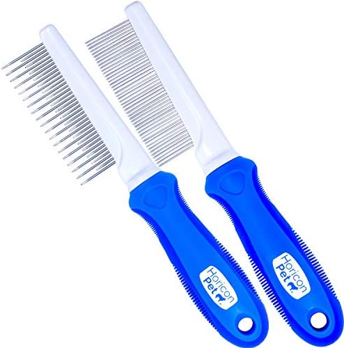 Detangling and Grooming Dog Comb Set for Dogs, Cats, Small Animals by HoriconPet