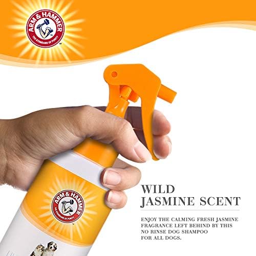 Arm & Hammer Ultra Fresh Waterless Dog Bath Spray, White Jasmine, 10 Fl Oz - Image 4