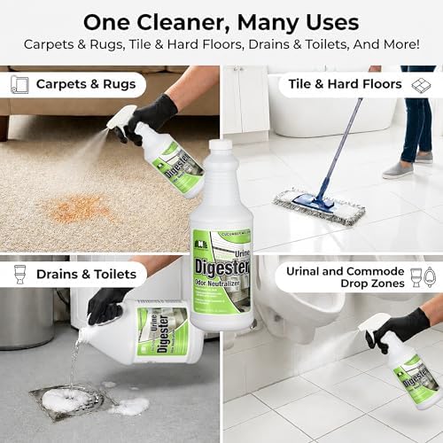 Nilodor BEON Urine Enzymatic Cleaner with Odor Neutralizer for Pet Dog, Carpet, and Bathroom, 1 Quart, Original - Image 3