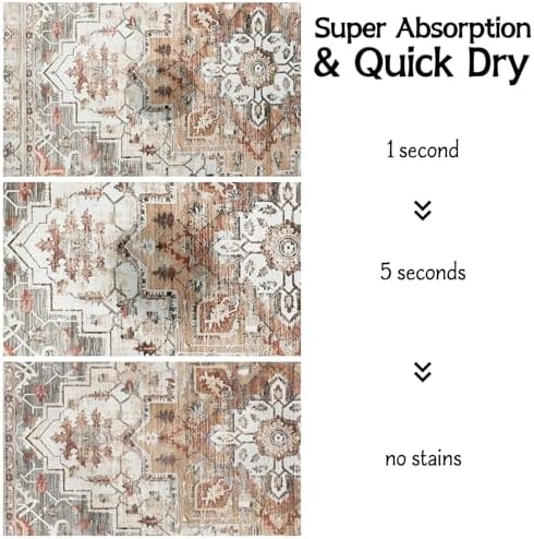 Pet Food Mats for Floor, Absorbent Dog Mat for Food and Water Dispenser Mat, Dog Food Mat Quick Dry Cat Food Mat Pet Supplies - Image 3