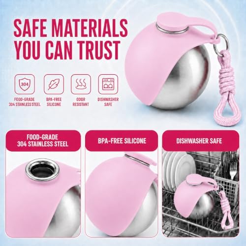 Portable Dog Water Bottle with Bowl, 10oz Leak-Proof Stainless Steel - Image 5