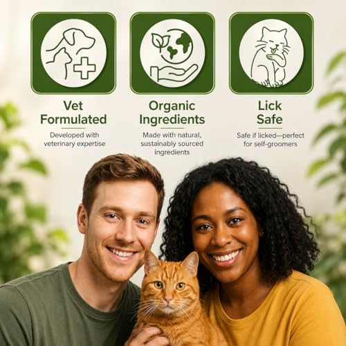 Sit Stay Forever Dry Shampoo for Dogs & Cats – Organic Dry Powder, Waterless No-Rinse, Lick-Safe, Talc-Free, Talco para Perros, Hypoallergenic Odor & Itch Relief, Safe for Puppies & Kittens, USA 28 oz - Image 6