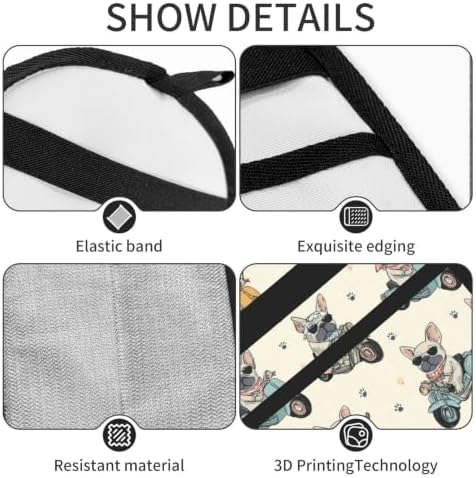 French Bulldog Motorcycle Sunglasses Pet Hair Removal Glove For Cats Dogs - Image 5