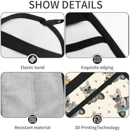 French Bulldog Motorcycle Sunglasses Pet Hair Removal Glove For Cats Dogs - Image 5