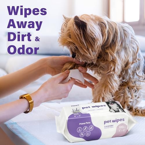 400PCS Dog Wipes for Paws and Butt, Large Pet Wipes for Dogs, Lavender - Image 6