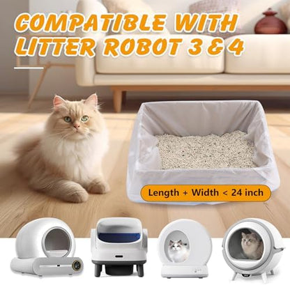 120 Cat Litter Bags Compatible with Litter Robot 3/4/5 - Image 2