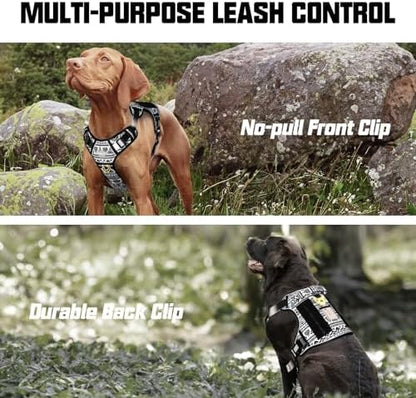 AUROTH Dog Harness for Small Medium Dogs, Tactical No Pull Dog Vest - Image 5