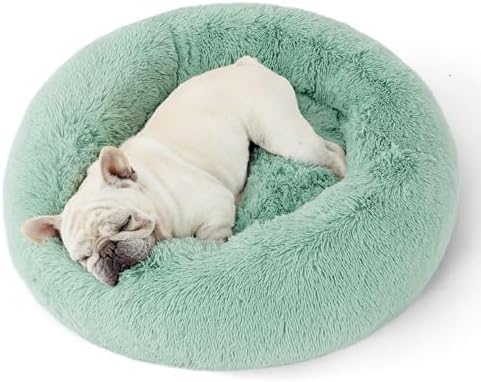 Bedsure Calming Dog Bed Medium Size Dog Donut Washable Pet Bed,30ins by BEDSURE