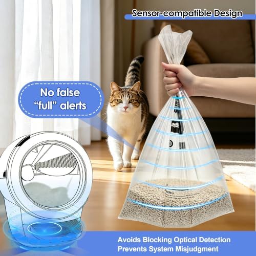 Cat Litter Box Liners Bag Compatible with Litters Box Robot Model 5/4/3 - Image 6