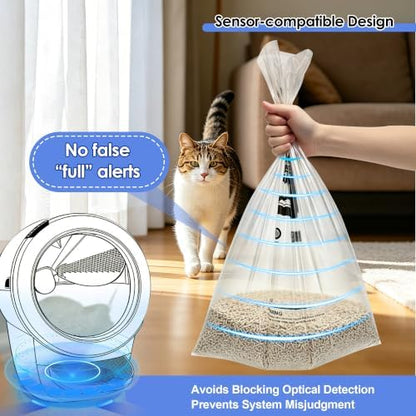 Cat Litter Box Liners Bag Compatible with Litters Box Robot Model 5/4/3 - Image 6