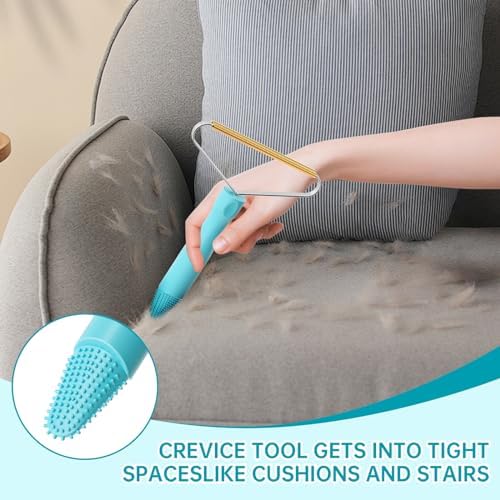 3-Pack Pet Hair Removal Tool, Dog & Cat Hair Remover, Carpet Rake - Image 2