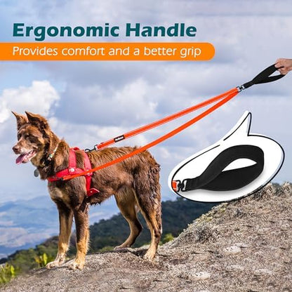 PetBonus Two Point Control Dog Leash, No Tangle Training Walking Leashes - Image 5