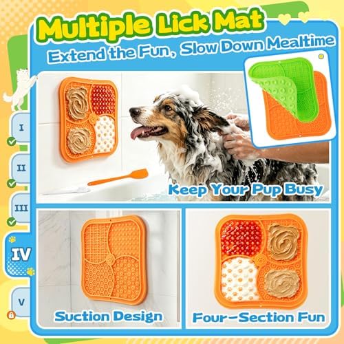 Forfon Upgraded Dog Enrichment Toy Set with Slow Feeder Bowl & Puzzle Toy - Image 5