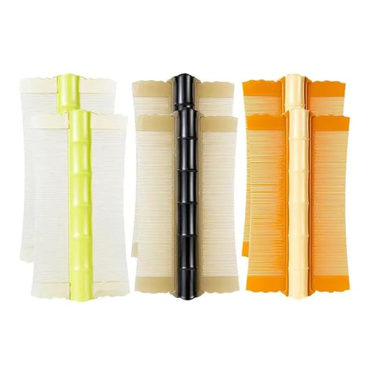 6 Pack Flea Lice Combs Double Sided Fine Tooth Pet Tear Stain Remover Combs Flea Combs Flea Removal Tool Pet Grooming Tool for Dog Cat Loose Fur Undercoat Dander Kitten Rabbit Guinea Pig Ferret