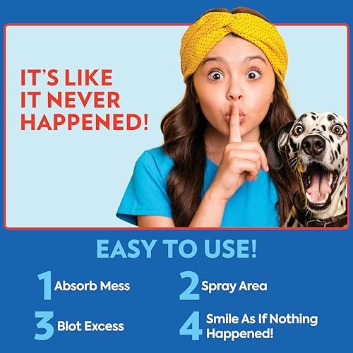 OUT! PetCare Pet Odor & Stain Remover Spray, Carpet & Floor Cleaner, Deodorizer for Dogs & Cats, Made in USA, 32 fl oz (6 Pack) - Image 6