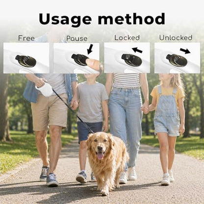 Retractable Dog Leash 16ft for Small & Medium Dogs Up to 55 lbs - Image 4