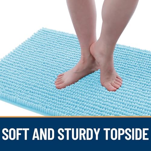 OLANLY Dog Door Mat for Muddy Paws 30x20, Extra Absorbent Chenille Mud Mat - Image 3
