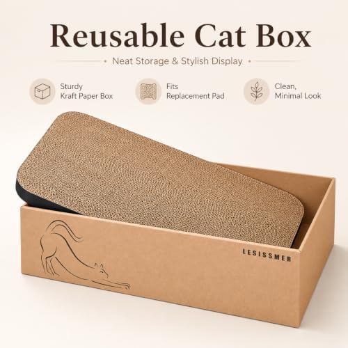 4 Pack Cat Wall Scratcher, Art Cat Scratching Board for Cats - Image 7