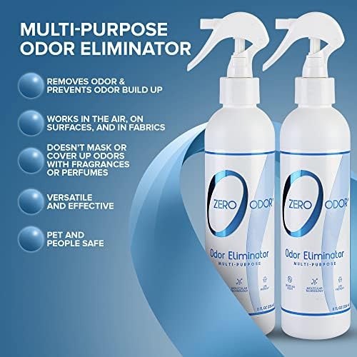 Zero Odor Multi-Purpose Odor Eliminator, Fabric & Room Deodorizer, 2 Pack - Image 5