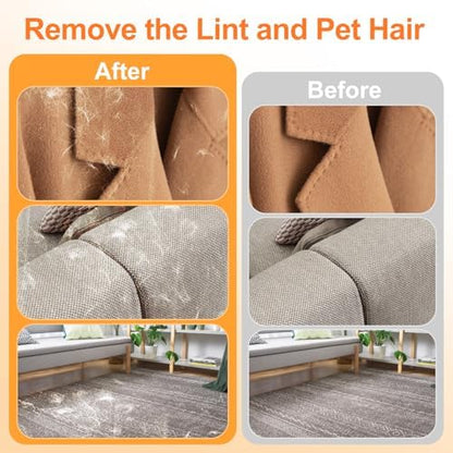 Pet Hair Removal Glove for Cats & Dogs 2PCS, Reusable and Washable Pet Hair Remover Tool for Clothing, Couch, Carpet, Car Seat - Image 5