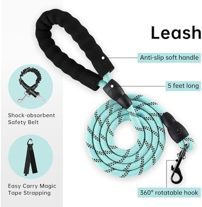 IVY&LANE No Pull Dog Harness for Medium Dogs,Reflective Dog Vest Harness - Image 3