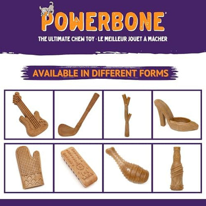 Powerbone Pet Chew Toy for Dogs - Durable, Non Toxic & Pet Safe - Best for Aggressive Chewers, Long Lasting Dental Health, Dog Teeth Cleaning, Dog Life Stages - Hockey Stick 12" - Image 7
