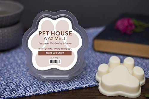 Pumpkin Spice Wax Melts for Warmer Plant-Based Wax, 4 Pack Pet House - Image 3