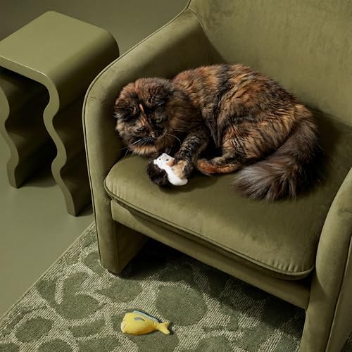 Premium Plush Cat Toy - Mahi Mahi & Polar Bear Toy, Eco Friendly - Image 4
