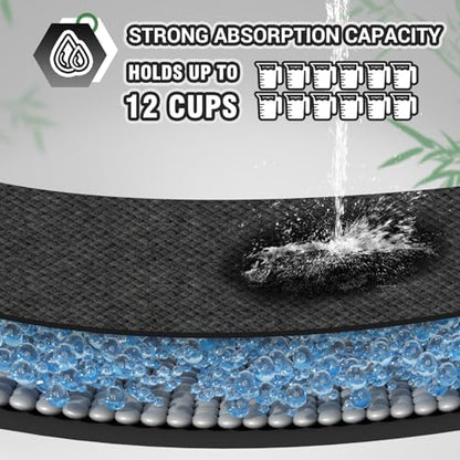 IMMCUTE Dog Pee Pads Extra Large 30"X36", 30 Count, Charcoal Puppy Pads, Absorbent Pads & Fast Drying Potty Pads for Dogs with Adhesive Strip, Disposable Pee Pads , Idea for Pet Training, Jumbo Size - Image 4