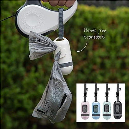 SVD.PET Dog Poop Bag Dispenser, Waste Bag Retractable, Primrose Pink - Image 5