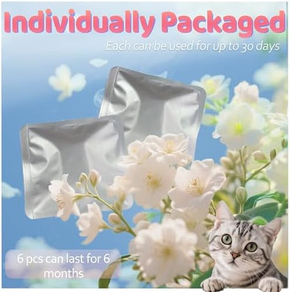 NewKe 6 Pack Cat Odor Eliminator for Meowant Self-Cleaning Cat Litter Box - Image 7