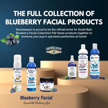 Showseason Blueberry-Coconut Pet Face Foam Cleanser for Dogs and Cats 8.5 oz. | No Rinsing Required | Easy Cleaning | Biodegradable and Non-Toxic | Made in The USA - Image 5
