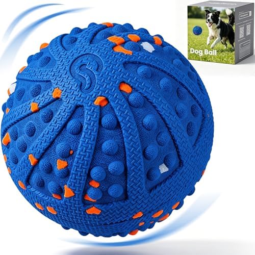 Interactive Dog Toys with Teeth-Friendly Bumps, 3 Modes, ETPU Material by Vacqueen