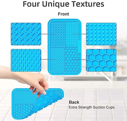 MateeyLife Lick Mat for Dogs & Cats, Slow Feeder Licking Pads for Boredom - Image 2