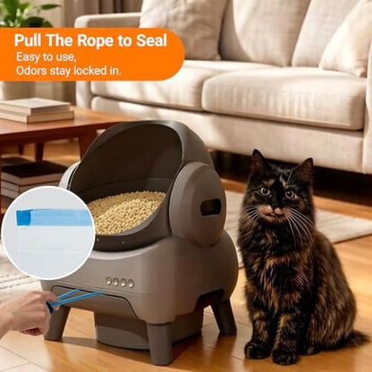 Automatic Cat Litter Box Liners 120 CT Compatible with Neakasa PetPivot - Image 4