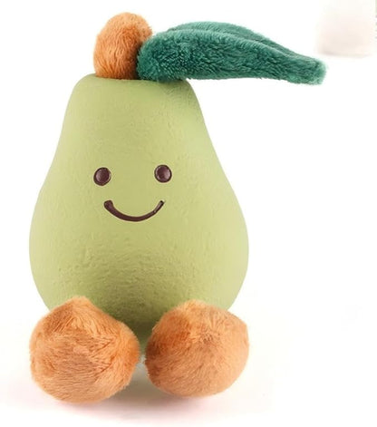 Pet Dog Cat Chew Toy: Fun, Playful, Cute, and Durable (Green Pear)