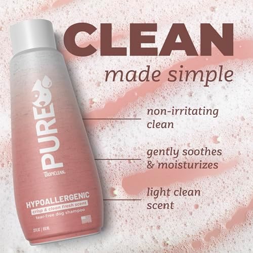TropiClean Pure Hypoallergenic Dog Shampoo, 22oz - Image 4