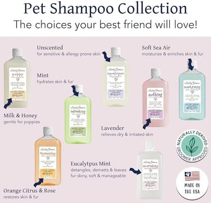 Bobbi Panter Nourishing Dog Conditioner Safflower Oil, Keratin, Shea Butter & Aloe Vera – Detangling Natural Formula for Soft, Smooth & Manageable Coat, 10:1 Concentrate, Made in USA, 14 oz - Image 4