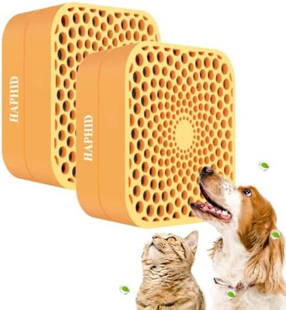 Cat Litter Deodorizer, Pet Odor Eliminator for Litter Box (2 Pack） by HAPHIDIonizerAirPurifiers