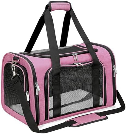 Soft-Sided Cat/Dog/Pet Carrier, Collapsible Pets Travel Carriers by Unknown