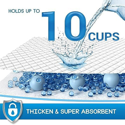CROCI XXL Puppy Pads with Adhesive Tabs Disposable Pee Pads 36x36in 30Ct - Image 3