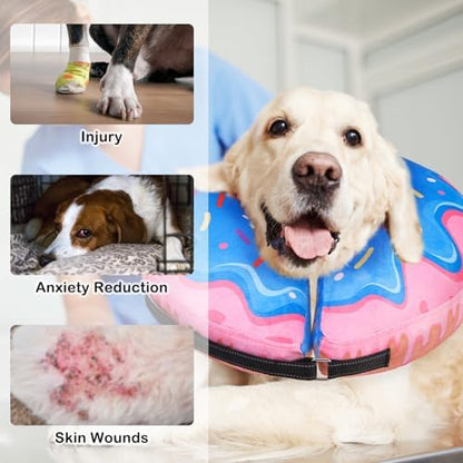 SCENEREAL Dog Donut Collar Alternative After Surgery for Large Medium Dogs - Image 5